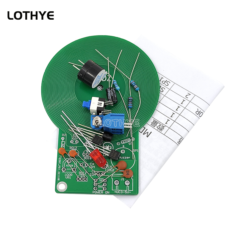 DC 3V-5V Kit Detektor Logam DI - Diy Elektronic ulasan dan harga
