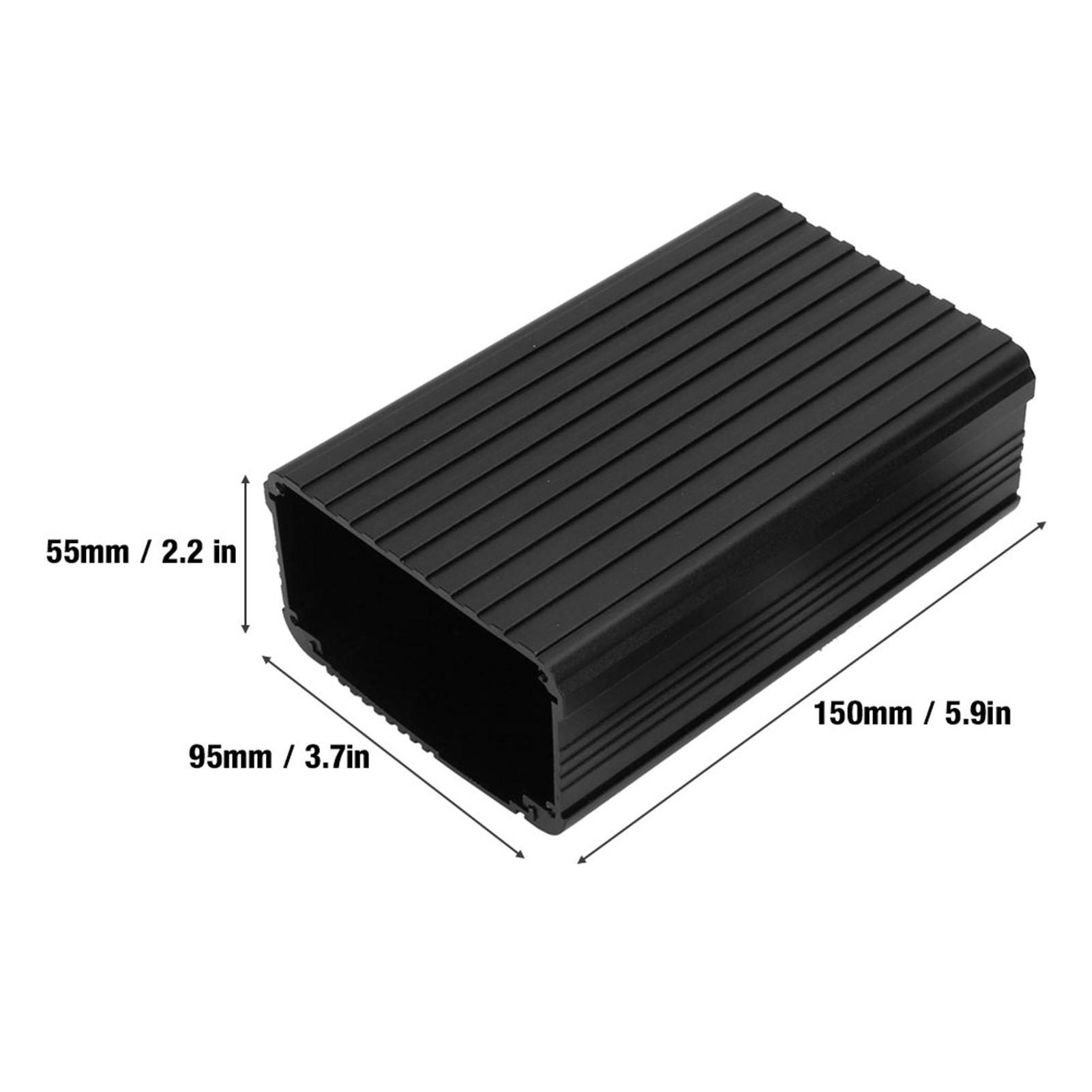 Kotak Pendingin Aluminium untu - Diy Box Electronics Mall ulasan dan harga
