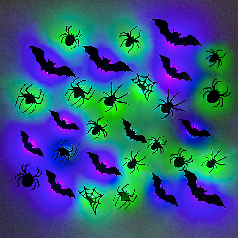 Stiker Dinding Kelelawar LED S - Diy Halloween Electronics ulasan dan harga