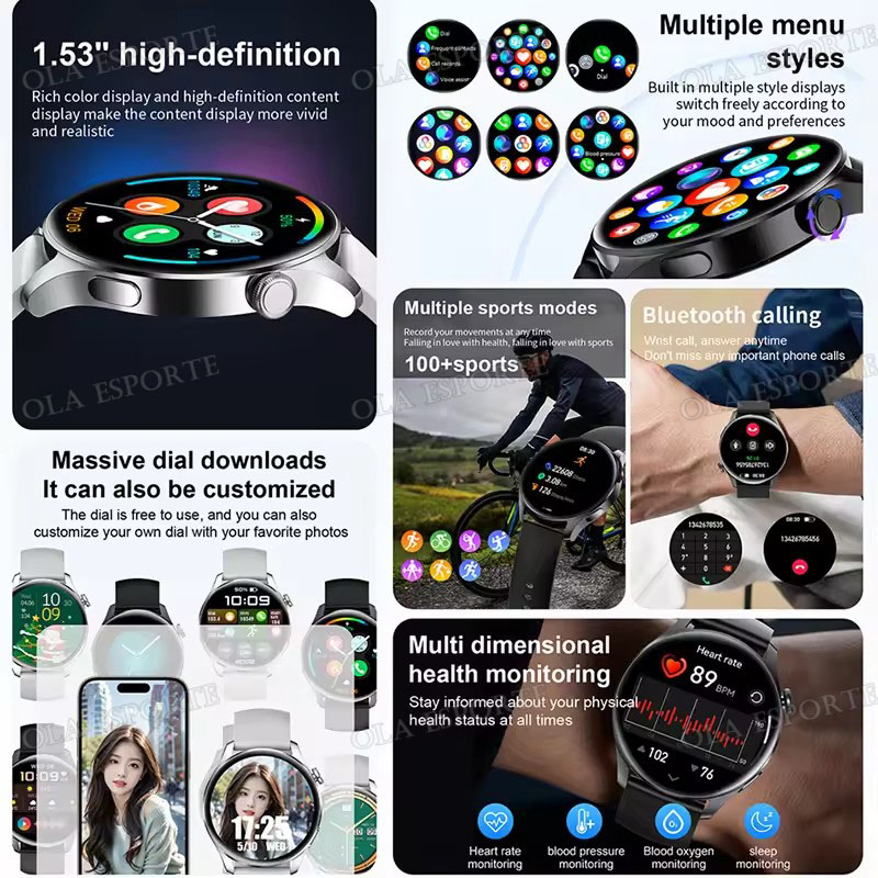 Jam Tangan Pintar Baru untuk P - Diy Electronics Audio ulasan dan harga