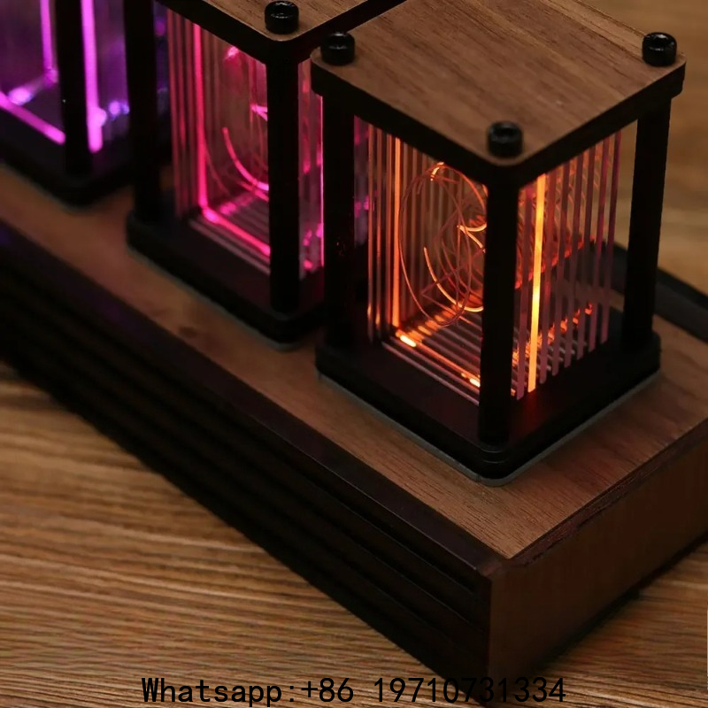 Jam Nixie Tube DIY Jam Meja LE - Diy Electronics Gift Ideas ulasan dan harga