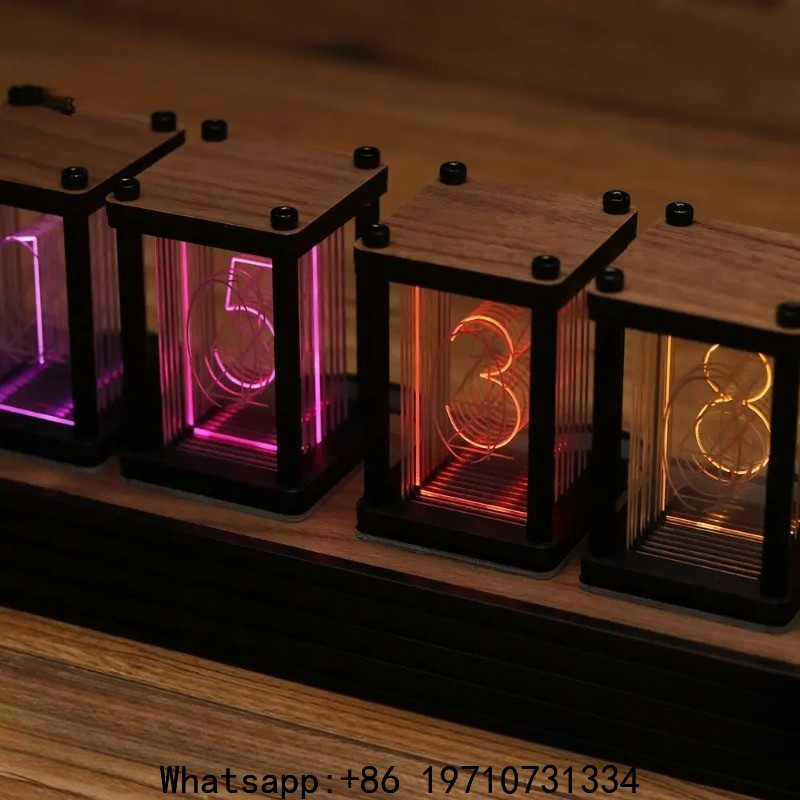 Jam Nixie Tube DIY Jam Meja LE - Diy Electronics Gift Ideas ulasan dan harga