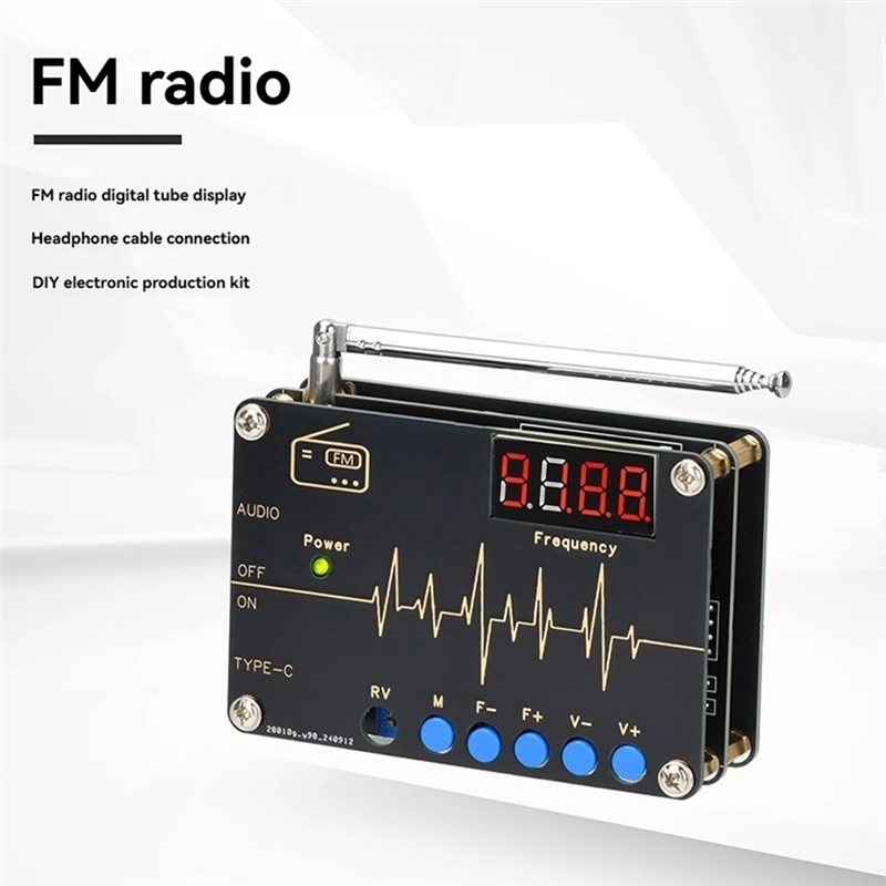 A73E-RDA5807M Kit DIY Radio FM - Diy Electronics Youtube ulasan dan harga