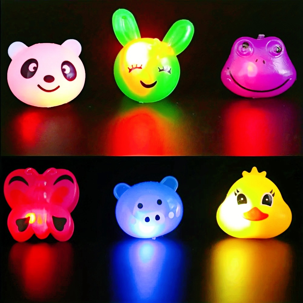 10/20 Buah Cincin Bercahaya LE - Diy Halloween Electronics ulasan dan harga