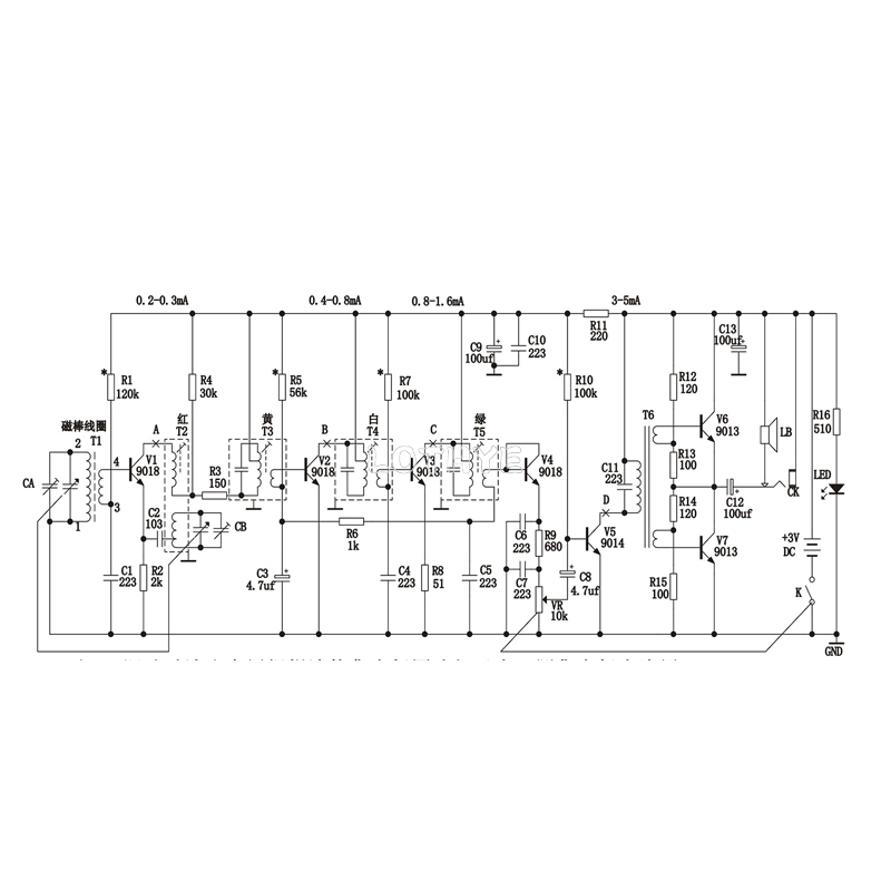 Kit elektronik AM / FM DIY, Ki - Diy Electronics Workbench ulasan dan harga
