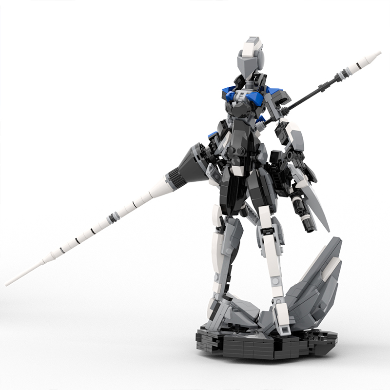 MOC Mech Robot Wanita Lancer V - Diy Electronics Pdf ulasan dan harga