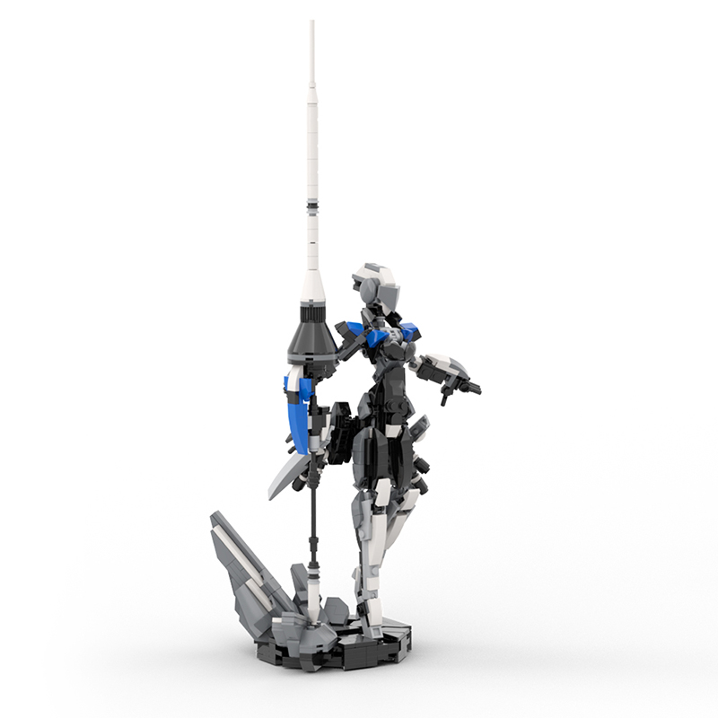 MOC Mech Robot Wanita Lancer V - Diy Electronics Pdf ulasan dan harga
