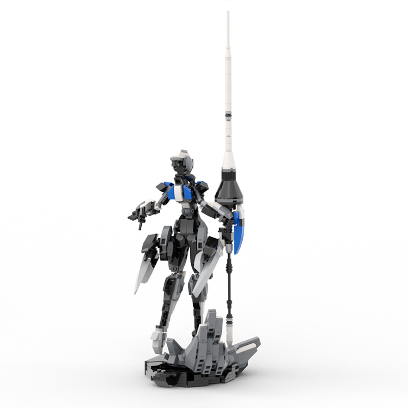 MOC Mech Robot Wanita Lancer V - Diy Electronics Pdf ulasan dan harga