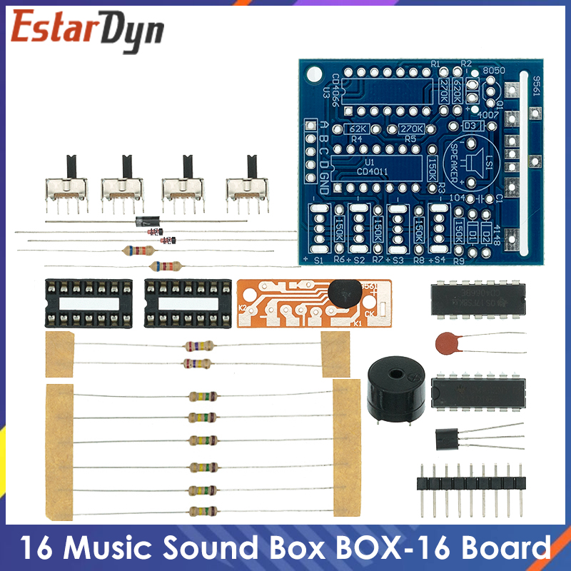16 Kotak Suara Musik BOX-16 Pa - Diy Electronics Kids ulasan dan harga