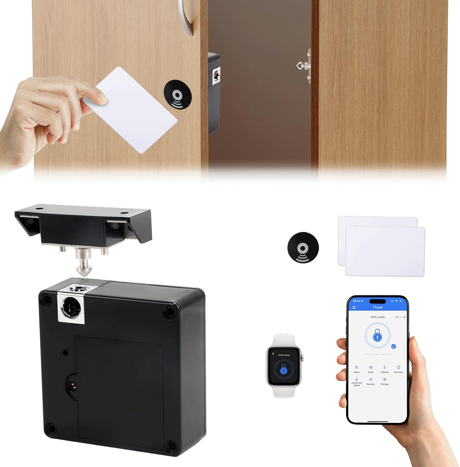 Kunci Pintu Elektronik RFID La - Diy Electronics Cabinet ulasan dan harga