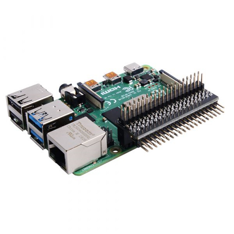 Konektor GPIO Sudut Kanan Rasp - Raspberry Pi Zero ulasan dan harga