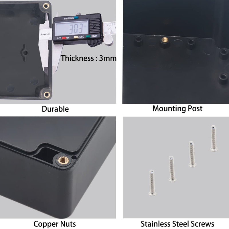 Kotak sambungan listrik plasti - Diy Box Electronics Mall ulasan dan harga